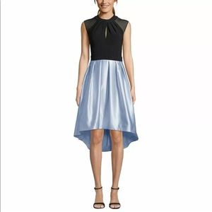 NWT Betsy & Adam Cap-sleeve Hi-low Dress